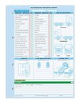 HGV Defect Inspection/Report Book, (2 Part (Duplicate) Pack of 5