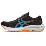 ASICS Men's GT-2000 11 Running Shoes, Black/Sun Peach, 10 UK