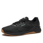 Reebok Men's Nano X5 Training Shoes Black/Grey 5/Reebok Lee 3, Size 8
