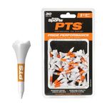Pride Professional Tee System Evolution Tee, 1-1/2 inch-, 30 Count (Orange)