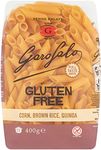 Garofalo Gluten Free Penne Italian Dried Pasta, 400g - Suitable for Coeliac and Vegan diets (Pack of 1)