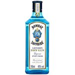 Bombay Sapphire Premium Distilled London Dry Gin, Vapour Infused With 10 Hand Selected Exotic Botanicals, 40% ABV, 70cl / 700 ml