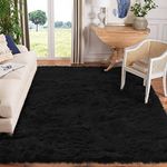 Goolela Black Sheepskin Area Rug 10