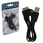 ZedLabz data sync and charge USB cable lead for Sony PSP Go handheld console (PSP-N1000 series) - 1M black