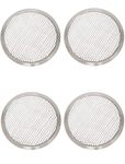 THW® Commercial USE of Hotels and Restaurants 12 Inches Aluminium Pizza Screen- Set of 4 Pieces