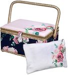 SINGER Sewing Basket - Modern Floral Print