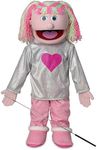 25" Kimmie, Pink Girl, Full Body, Ventriloquist Style Puppet