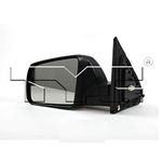 TYC 5330142 Toyota Tundra Driver Side Power Heated Replacement Mirror , Black Medium