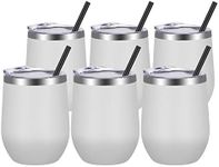 VEGOND Wine Tumblers Bulk 6 Pack, 1