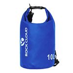 ROCK CLOUD Dry Bag Waterproof 10L Dry Sack for Kayaking Rafting Boating Beach Surfing Swimming Canoe Camping Hiking Fishing Ski