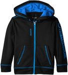 Reebok Boys' Power Jacket, Black Blue, 5