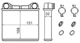 MAHLE Behr AH 238 000S HVAC Heater 