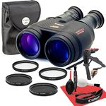Canon 18x50 is Image Stabilized Binoculars-UV Filters,CPL Filters + More (14PC Bundle)