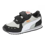 PUMA Unisex Baby Cabana Racer Sl 20 V Inf Sneaker, Ash Gray Puma White Puma Black*8 UK