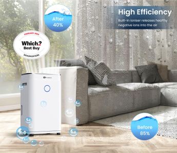 PureMate 20L Dehumidifier – Portable Moisture Removal for Home