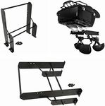 VPZMT H D Garage Detachables Storage Detach Depot Wall Rack/Tour Trunk Pack Pak Luggage-Racks for Harley Davidson Touring Road King Electra Street Glide