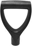 Plastic Grip Shovel Handle Replacement D Shaped Grip for Lawn Garden Spade Fork Shovel