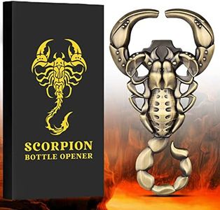 LULLEA Décapsuleur de Bière de Scorpion, Idee Cadeau Original Anniversaire Homme Femme, Cadeau Fête des Pères/Noël pour Lui Papa Mari Grand-Père Petit Ami