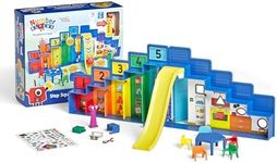 hand2mind Numberblocks Step Squad Mission Headquarters, Play Figure Playsets, Toddler Play House Toys, Action Figure Playset, Number Toys, Toy Figures, Math Toys for Kids 3-5, Birthday Gifts for Kids