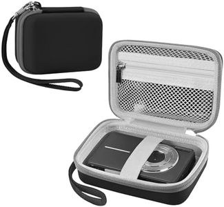 Leayjeen Custodia per Macchina Fotografica Digitale, Compatibile con FAYIBUY/CCN/Umipyiza/KODAK/DPFIHRGO/Duluvulu/nezini, Fotocamera Digitale Custodia Protettiva,Usa materiale EVA (Solo Custodia) Nero