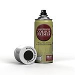 The Army Painter Base Primer Matt Black, 400 mL Acrylic Spray Primer, Spray Paint Basecoat for Miniature Priming, Boardgames, and Wargames Miniature Modelling