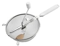 Westmark Strainer/Sieve, Diameter: 20 cm, Stainless steel/Plastic, Standard, Silver/White, 11972270