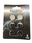 6 X Super Mixed CR2032 CR2025 CR2016 3V PoundMax Lithium Coin Cell Battery