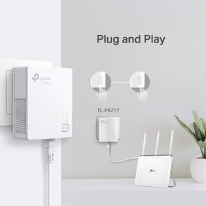 TP-Link Powerline Adapter Kit – TL-PA717KIT, Ethernet Network Extender