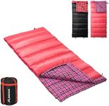 BISINNA Cotton Flannel Sleeping Bag