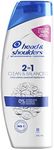 Head & Shoulders Clean and Balanced 2 in 1 Anti Dandruff Shampoo and Conditioner, 350ml