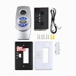 Remote Control Kit RCST, On/Off Thermostat LCD Direct Replacement for Ambient, Majestic, Monessen, Vermont Castings Gas Valve Fireplaces and Stoves