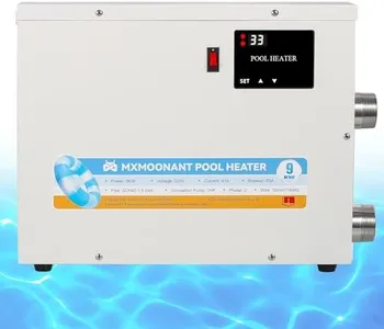 Mxmoonant Pool Heater 18KW 220V, Electric Swimming Pool Heaters Hot Tub Water Thermostat with Touchscreeen for above Ground Inground Pool, Spa, Bathtub