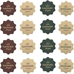 IMagicoo 480 Lovely Cute "Handmade" Label Seal Sticker Handmade Bakery Decorative Sticker (Style-2)