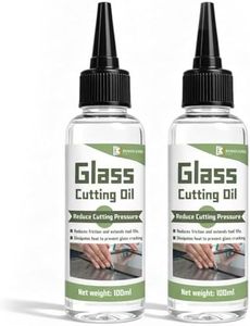 INNOVAYOU Glass Cutting Oil 6.76oz, Extends Cutter Life, Ensures Clean Cuts, for Stained Glass, Mirror & Tile