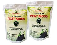 Imported Sphagnum Peat Moss (pH 5.5-6.5) 20 KG, with Added Forest Gold (Wood Fibre) for Seed Germination, Potting Mix, Soil Amendment, Vigorous Root Growth, Gardening (Upto 120 litres)