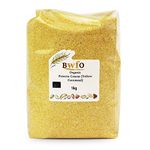 Organic Polenta Coarse [Yellow Cornmeal] 1kg (BWFO)