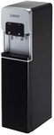 Quench Water Cooler/Heater - Hot & Cold Water Dispenser | Freestanding Mains Fed Unit Suitable for Commercial Use (Dispenser Only, Black)