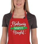 Saukore Funny Christmas Baking Apro