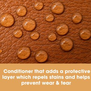 Furniture Clinic Leather Care Kit – 500ml Cleaner & Conditioner for Sofas, Car Seats