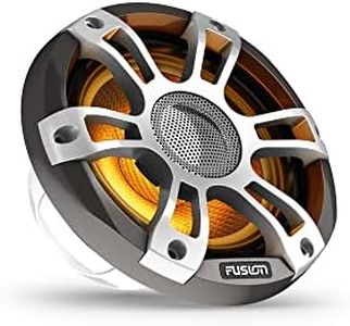 Garmin Fusion® Signature Series 3i Marine Coaxial Speakers, 6.5" 230-watt CRGBW Coaxial Sports Gray Marine Speakers (Pair)