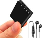 SECURINNOV Slimmest Mini Digital Voice Activated Audio Recorder 64GB Inbuilt Memory with 750 Hours Recording Capacity and 30 Hours Battery Time After Single Charge, Metal Case (Slim 64gb)