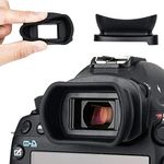 KIWIFOTOS Eyecup Eyepiece for Canon EOS 5D Mark IV, 5D Mark III, 5DS, 5DS R, 1D X Mark II, 1D X, 1Ds Mark III, 1D Mark IV, 1D Mark III, 7D Mark II, 7D Viewfinder Replaces Canon Eg Eye Cup