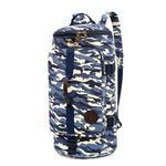 KARRIER 50 Litre Travel Backpack Duffle Bag Gym Bag Water Resistant Daypack Bag for Cycling Trekking Hiking Camping (Pocket, Blue)