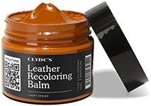 Clyde's™ Leather Recoloring Balm | Non Toxic Leather Color Restorer for Furniture, Car Seat, Tack | 21 Colors of Restoration Leather Dye