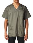 Carhartt Men's Ripstop Men's Multipocket Scrub Top, Olive, Medium