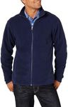 Amazon Essentials Men's Full-Zip Polar Fleece Jacket (Available in Big & Tall), Navy, X-Small