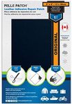 Pelle Patch - Leather Upholstery Repair Kit - 25 Colors Available - Original 5x8 - Dark Blue