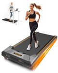 Under Desk Treadmill, Incline Walking Pad Treadmill 330lbs Capacity, 2.5HP Portable Treadmills for Home, Compact Treadmills Mini Walking Pad, Running Machine with Remote Control and LED Display