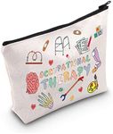 LEVLO Cute Occupational Therapy Makeup Bag Future OT Therapists Healthcare Gift for Women Girls BFF, OT