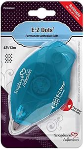 SCRAPBOOK ADHESIVES BY 3L E-Z Dots Refillable Permanent Runner Dispenser, 43 Feet